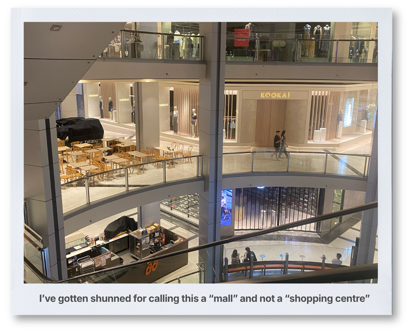 shopping centre