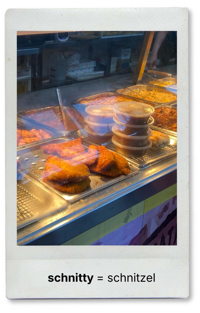 Schnitzel at a Chicken Shop